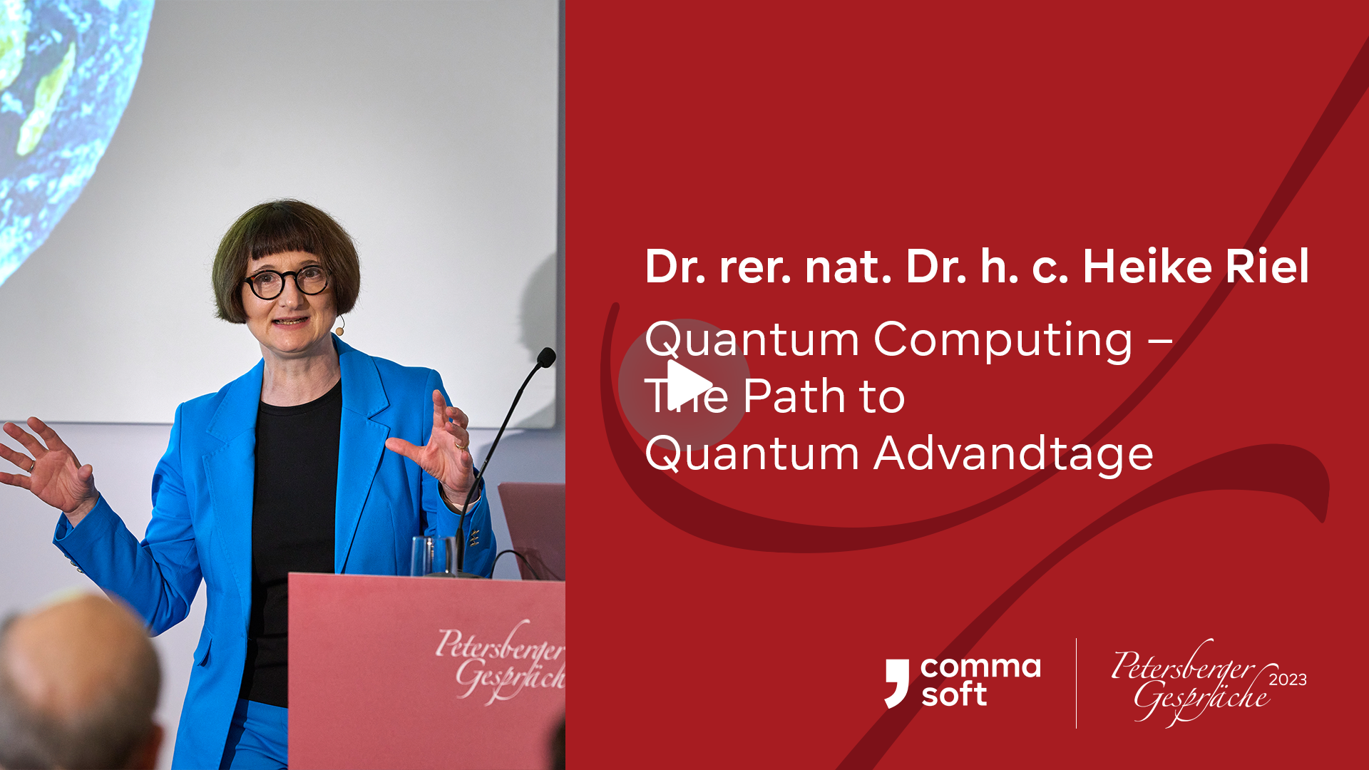„Quantum Computing: The Path to Quantum Advantage“ – Vortrag von Dr ...