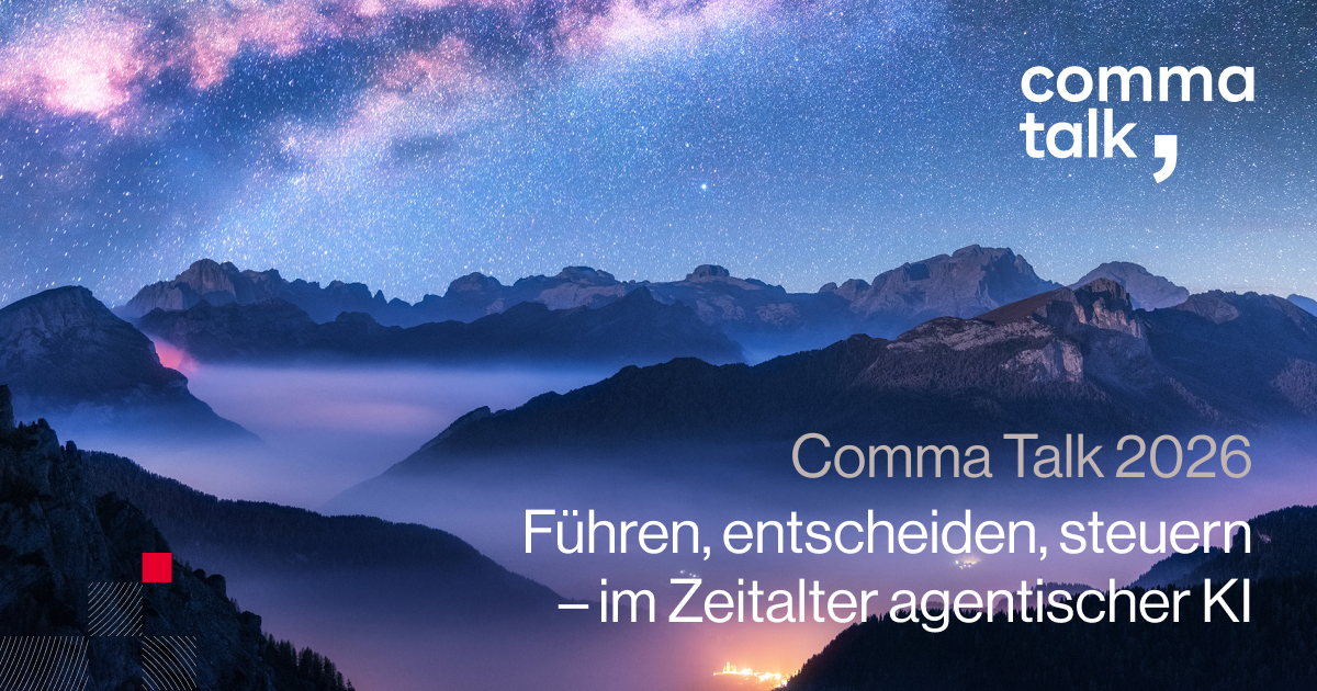 Comma Talk 2026 | Comma Soft