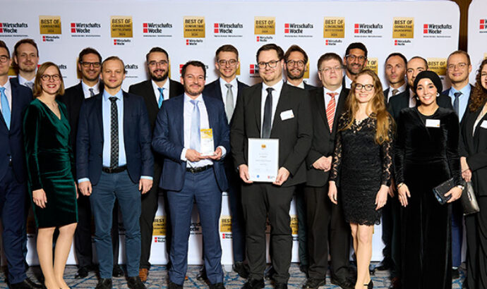 Preisverleihung Best of Consulting Gruppenbild