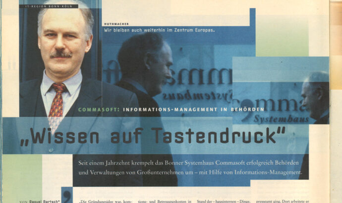 Auszug Comma Soft Artikel aus der Computerwoche